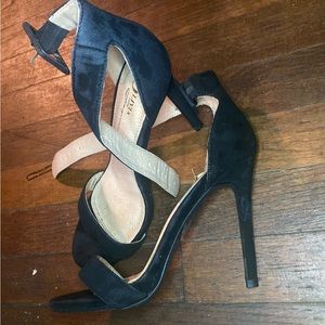 Olivia Ferguson ankle strap stiletto heels